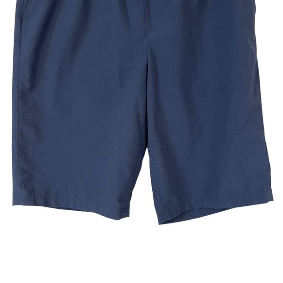 PAT Men's Pull On 11 Inch Shorts Mid Rise Blue Neutral Summer Comfort Casual - Picture 4 of 6